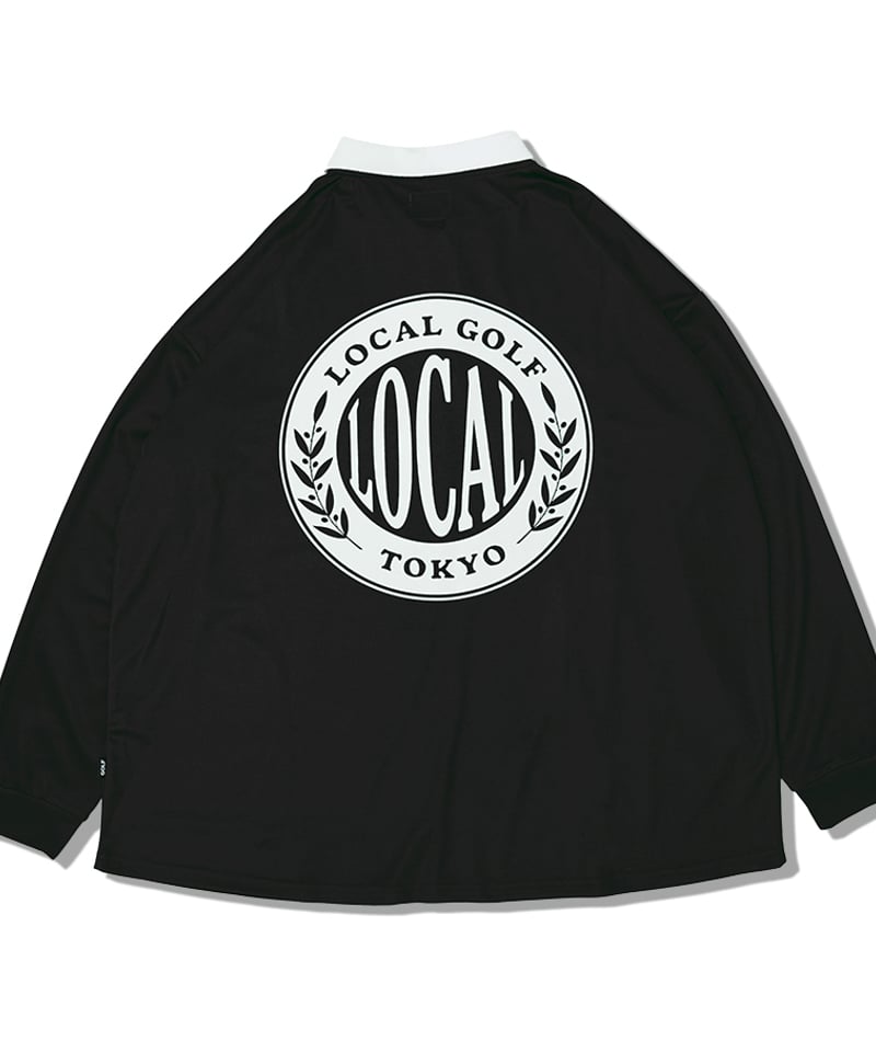 Local GOLF | ローカルゴルフ | Emblem L/S POLO | ポロシャツ