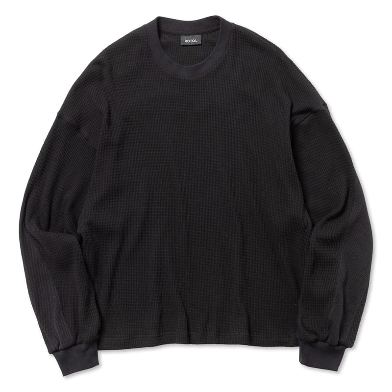 ROTOL | ロトル | MILD WAFFLE SWITCH LONG SLEEVE TE ROTOL | ロトル | MILD WAFFLE SWITCH LONG SLEEVE TE