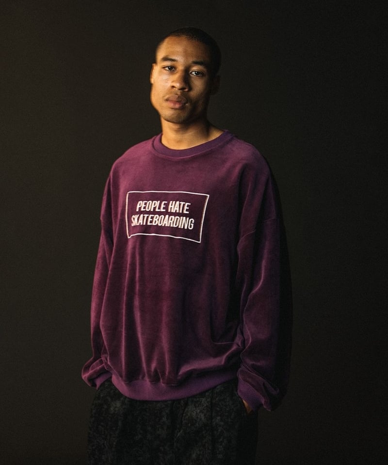 TIGHTBOOTH | タイトブース | PEOPLE HATE SKATE VELOUR