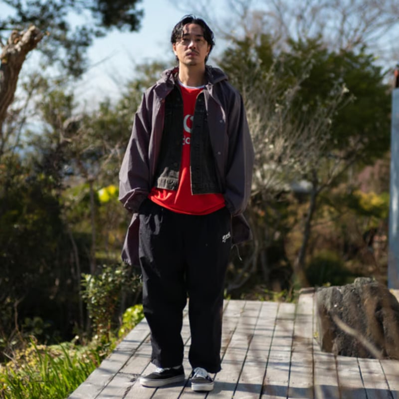 19SO　24/7 track slacks　　メンズ　トラックパンツ　黒 24/7 track slacks ST – 19SO