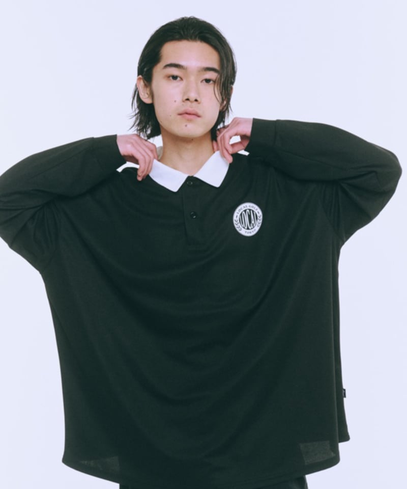 Local GOLF | ローカルゴルフ | Emblem L/S POLO | ポロシャツ