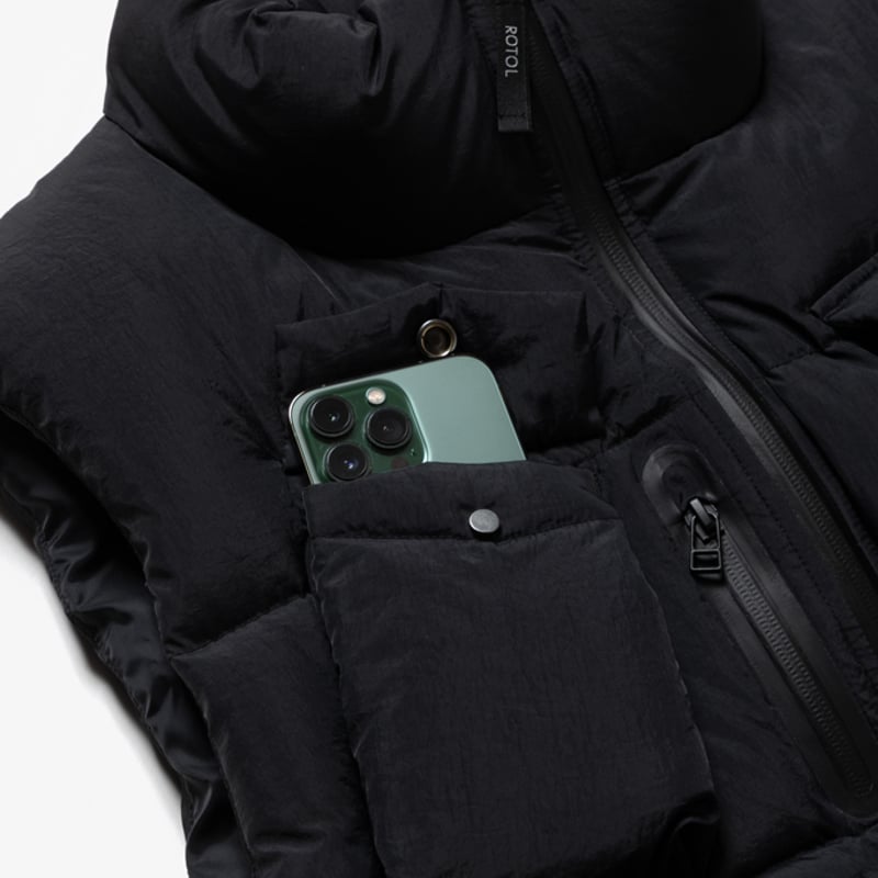 ROTOL | ロトル | CURVY DOWN VEST | ダウンべスト | improve
