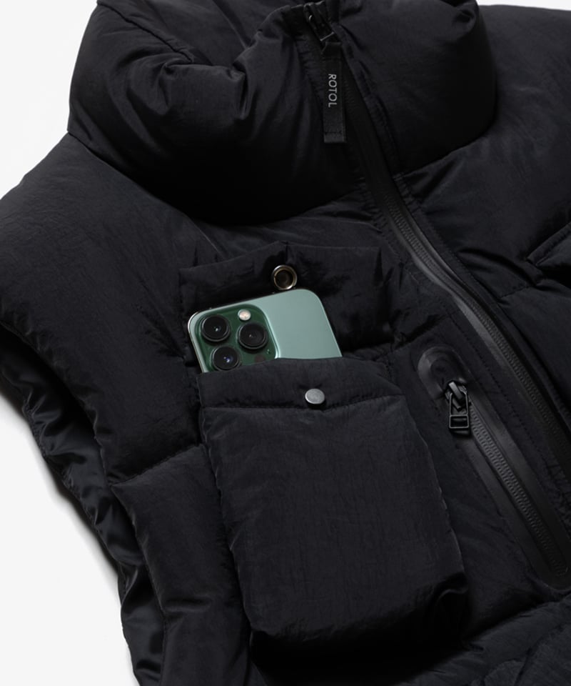 ROTOL | ロトル | CURVY DOWN VEST | ダウンべスト | improve