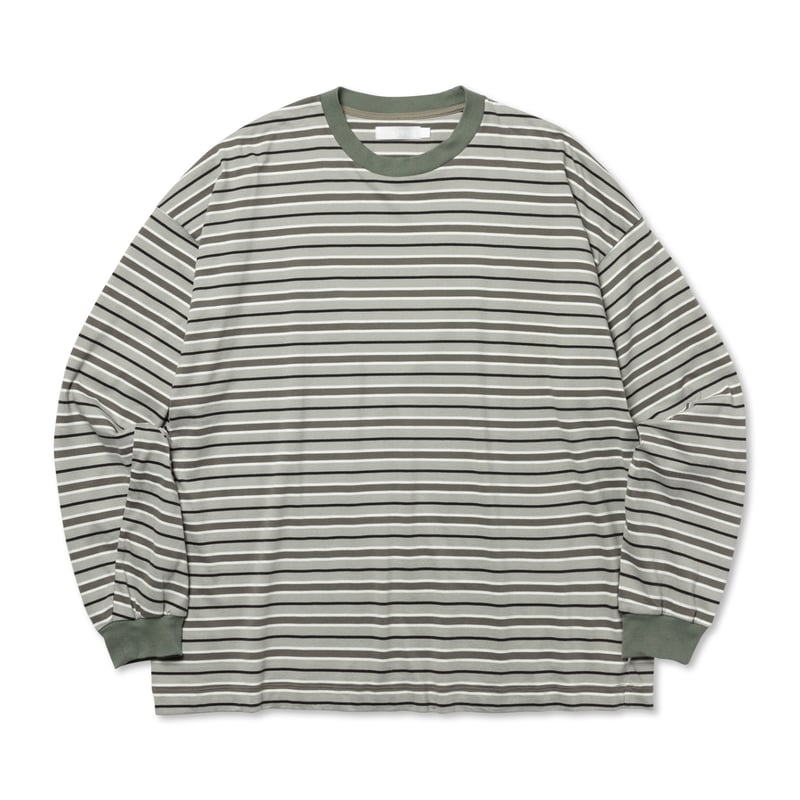 ROTOL | ロトル | WIDE TWIST LONG SLEEVE TEE BORDER...