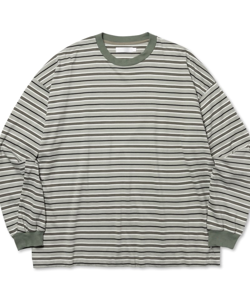 ROTOL ロトル WIDE TWIST L/S BORDER ROTOL | ロトル | WIDE TWIST LONG SLEEVE TEE BORDER