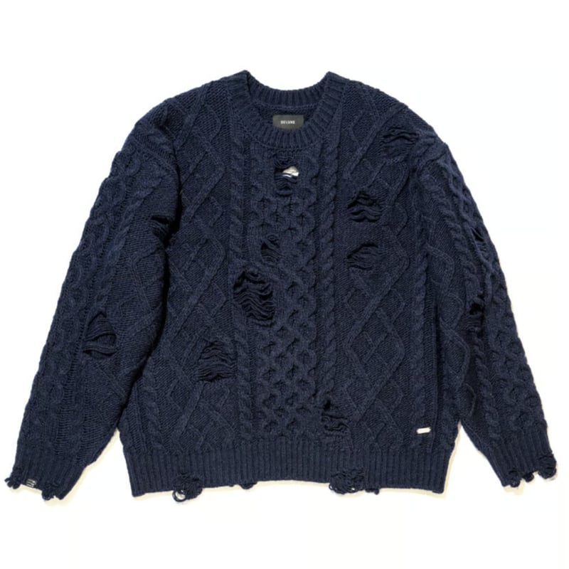 24AW DELUXE デラックス 24AD3206 モヘヤ ニット