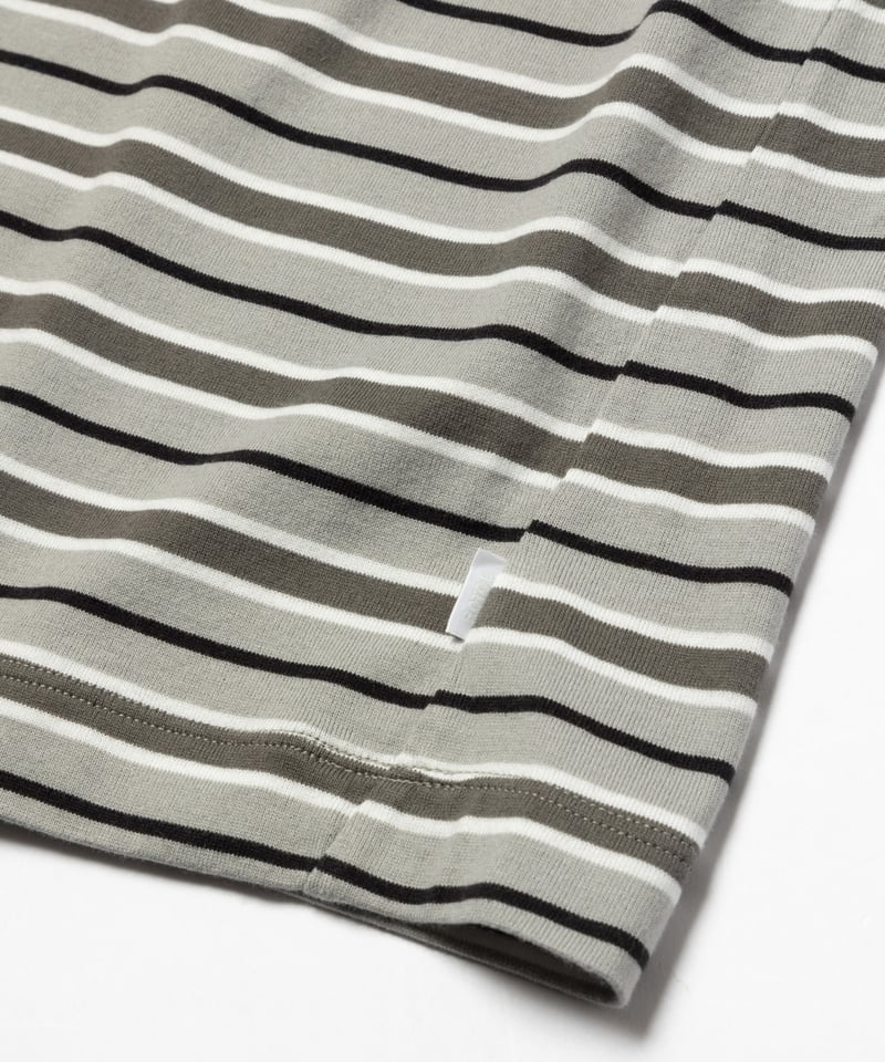 ROTOL | ロトル | WIDE TWIST LONG SLEEVE TEE BORDER