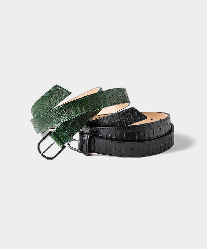 TIGHTBOOTH ベルト　タイトブース TIGHTBOOTH | タイトブース | LEATHER LOGO BELT | レザーベル
