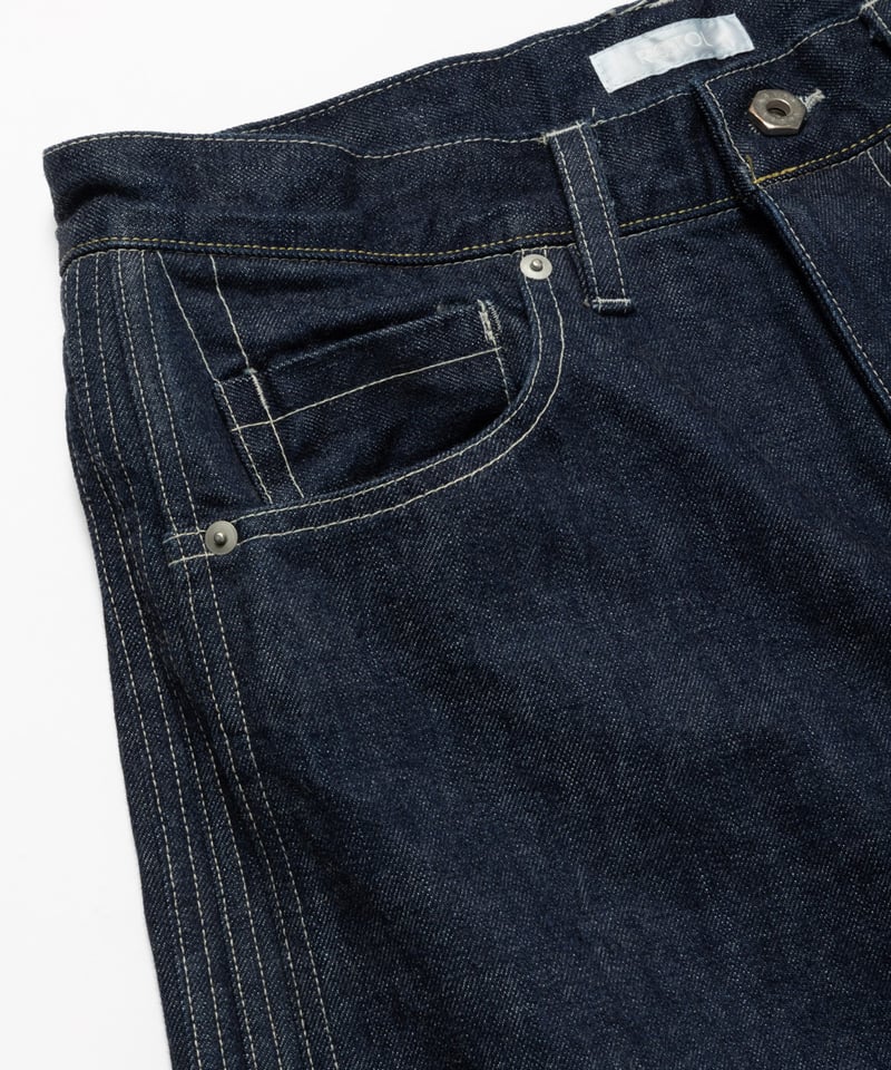 ROTOL / ロトル トリプルシーム 6P NYLON ボトムス ROTOL | ロトル | TRIPLE SEAMS 6P DENIM WASHED | デニ