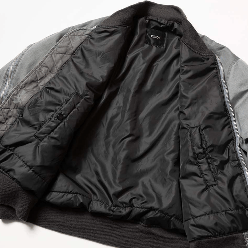 ROTOL 　BOMMER VEST　ロトル ROTOL (ﾛﾄﾙ) / BOMMER VEST – corduroy – BLACK | disarm | no