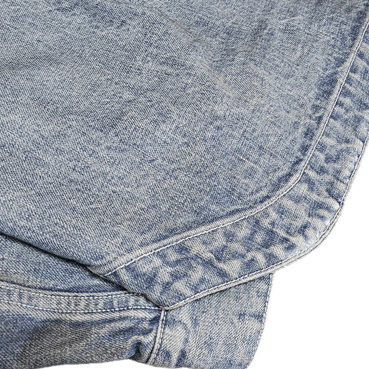 ROTOL | ロトル | SNAP BUTTON DENIM SHIRT DAMAGE |