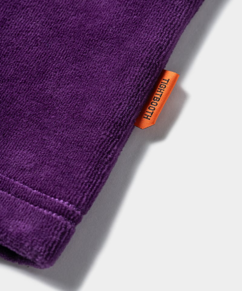 TIGHTBOOTH | VELOUR T-SHIRT | ベロアTシャツ | improve