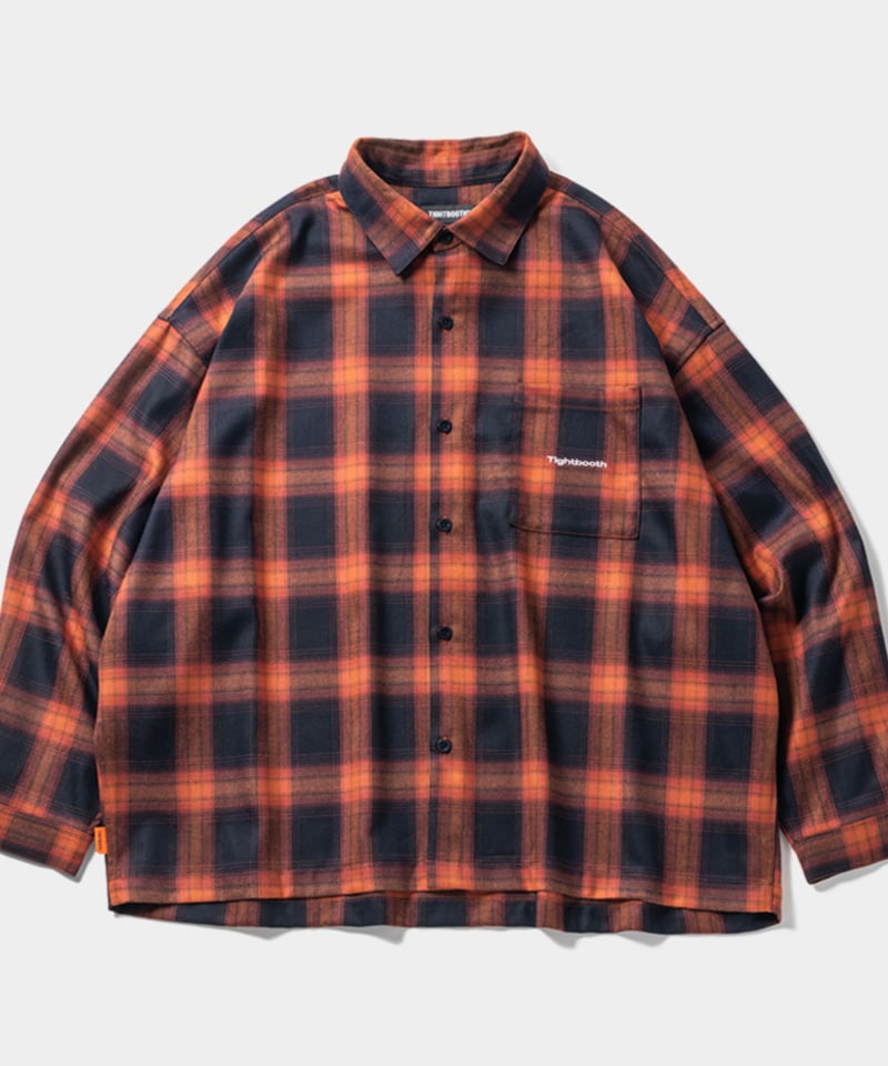 TIGHTBOOTH | タイトブース | OMBRE L/S SHIRT | オンブレチェ