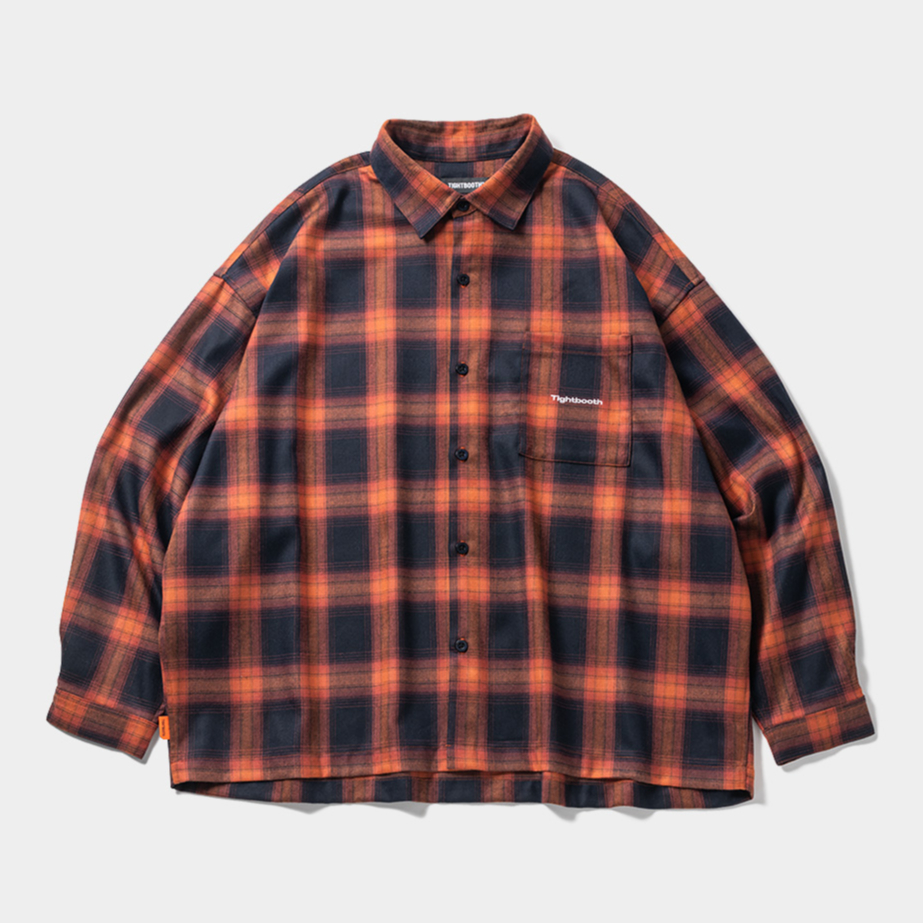 TIGHTBOOTH | タイトブース | OMBRE L/S SHIRT | オンブレチェ