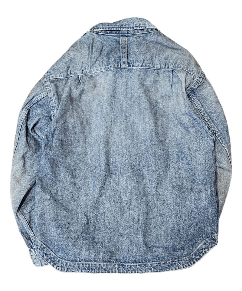 ROTOL | ロトル | SNAP BUTTON DENIM SHIRT DAMAGE |
