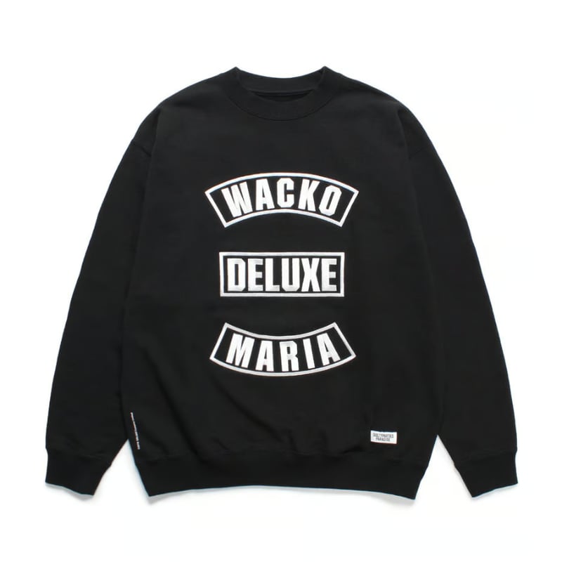 XL灰【WACKOMARIA】RD CREW SWEAT／新品タグ付／送料込 WACKO MARIA(ワコマリア) BLUE NOTE CREW NECK SWEAT SHIRT TYPE