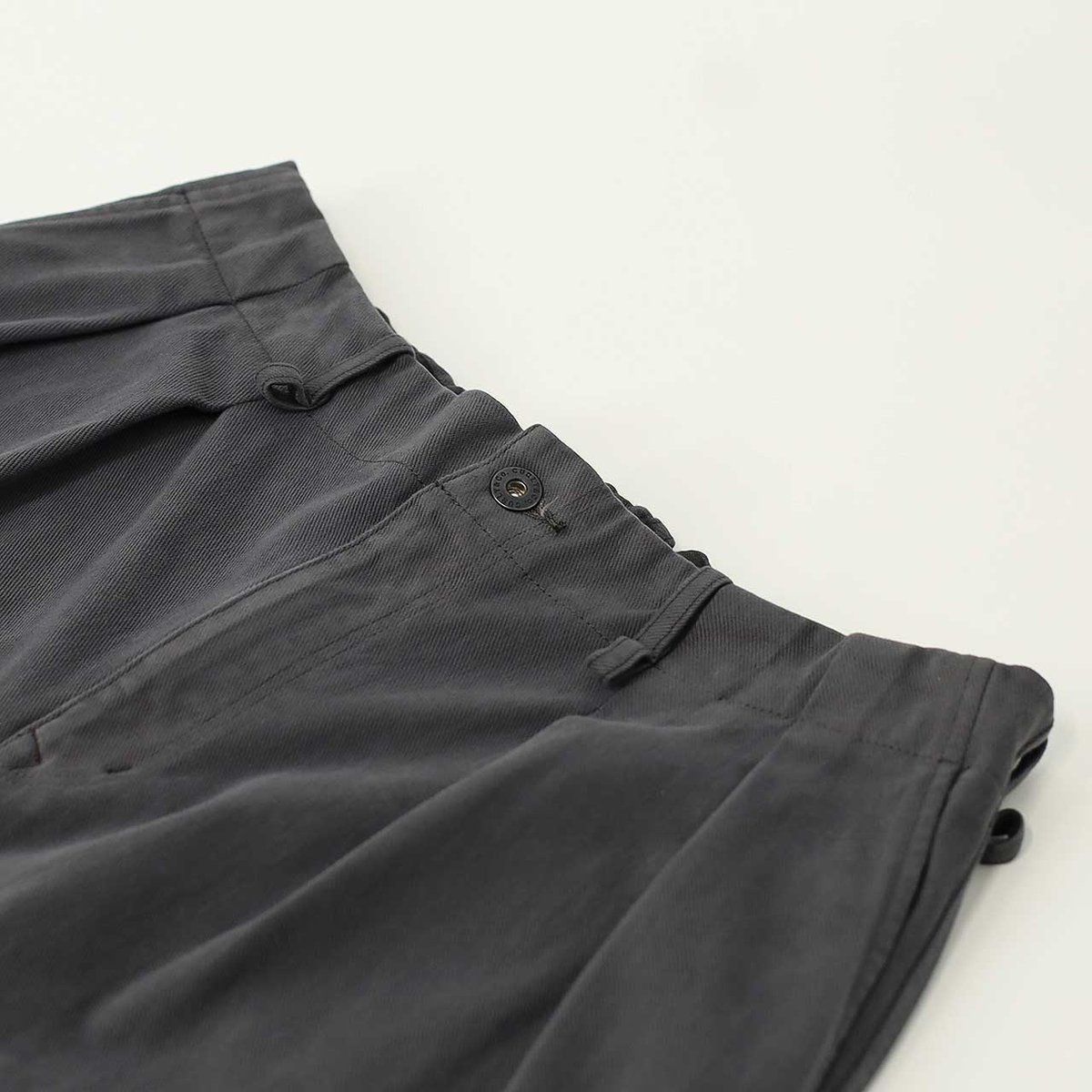 CURLY | カーリー | DENIM 2TUCK WIDE EZ PANTS /デニムタッ