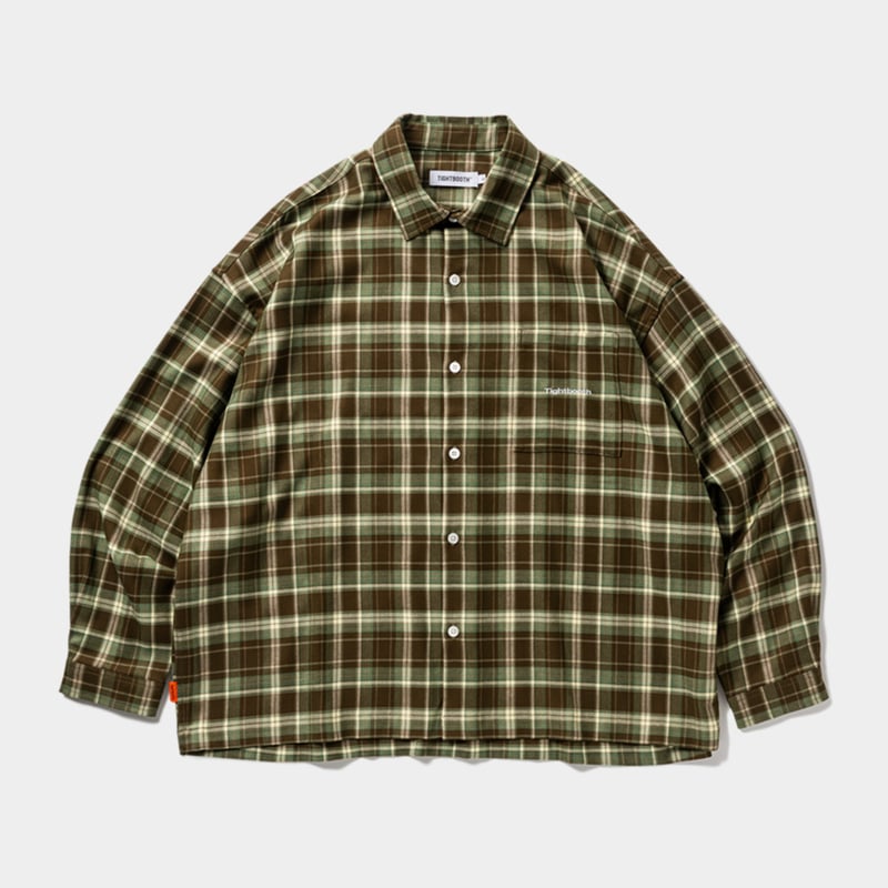 TIGHTBOOTH | タイトブース | PLAID L/S SHIRT | チェックシャツ TIGHTBOOTH | タイトブース | PLAID L/S SHIRT | チェックシャツ