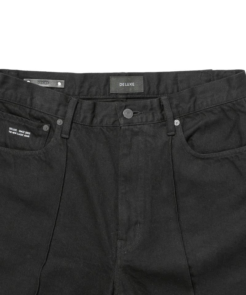 デニム　ブラック ブラックデニムクロップドパンツ : 小学館百貨店