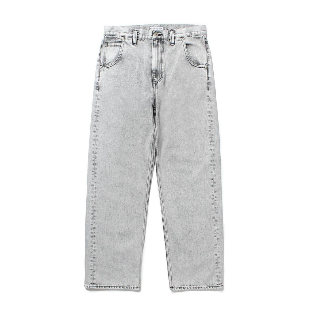 Cabaret poval 23ssデニム Lサイズ CABARET POVAL（キャバレーポバール）Standard Jean Bleached