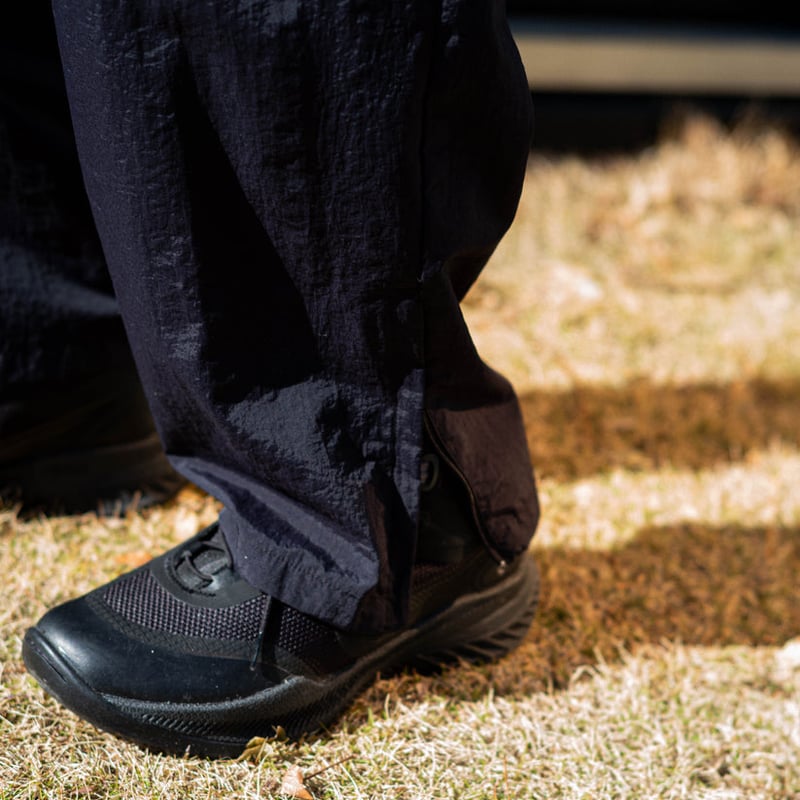 19so | ナインティーンエスオー | Wide nylon track pants | ナ