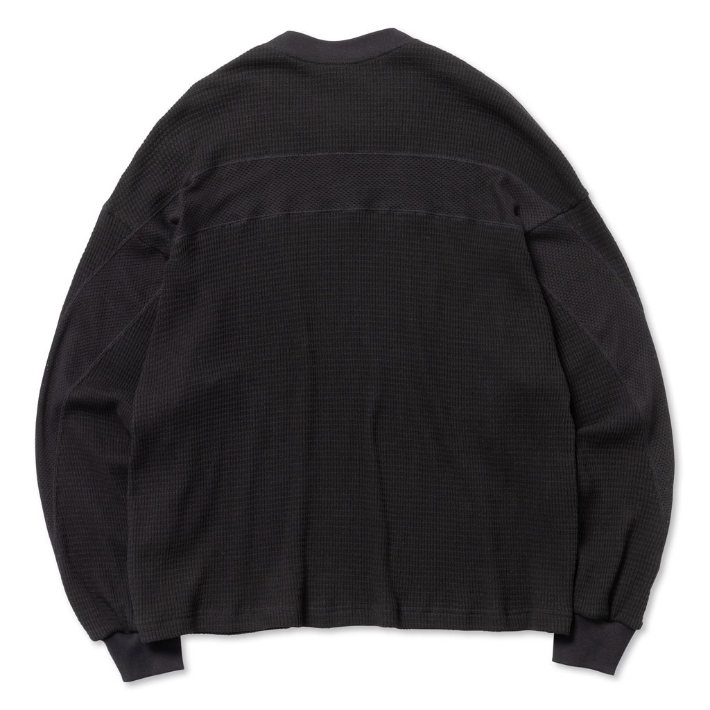 ROTOL ワッフルロングスリーブ XL ロトル 1LDK ブラック ROTOL | ロトル | MILD WAFFLE SWITCH LONG SLEEVE TE