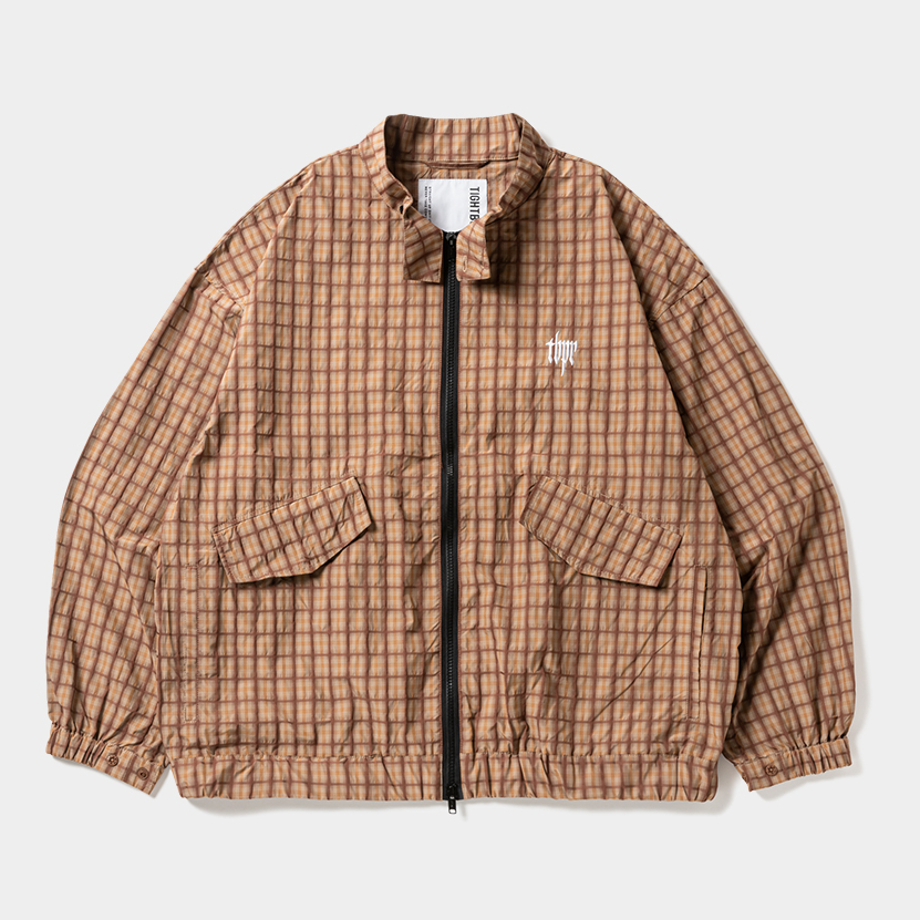 タイトブース tightbooth WAVY PLAID JACKET soldout! _ TBPR 2023春夏 SS23-JK02 WAVY PLAID JACKET ◇ TIGHTBOOTH