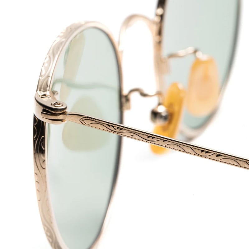 CALEE | キャリー | VINTAGE TYPE CIRCLE METAL GLASSE
