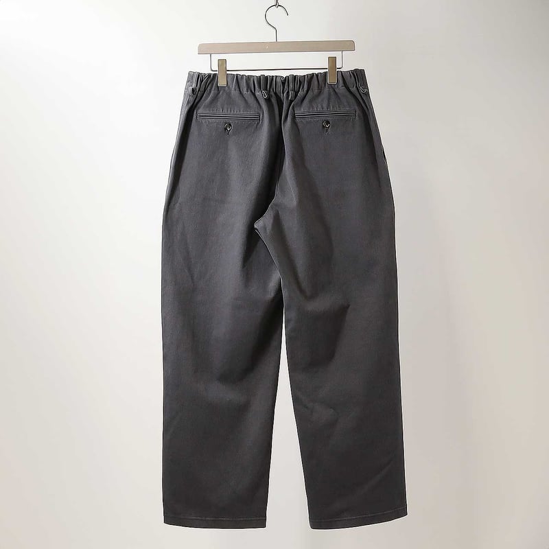 カーリー品 CURLY | カーリー | DENIM 2TUCK WIDE EZ PANTS /デニムタッ