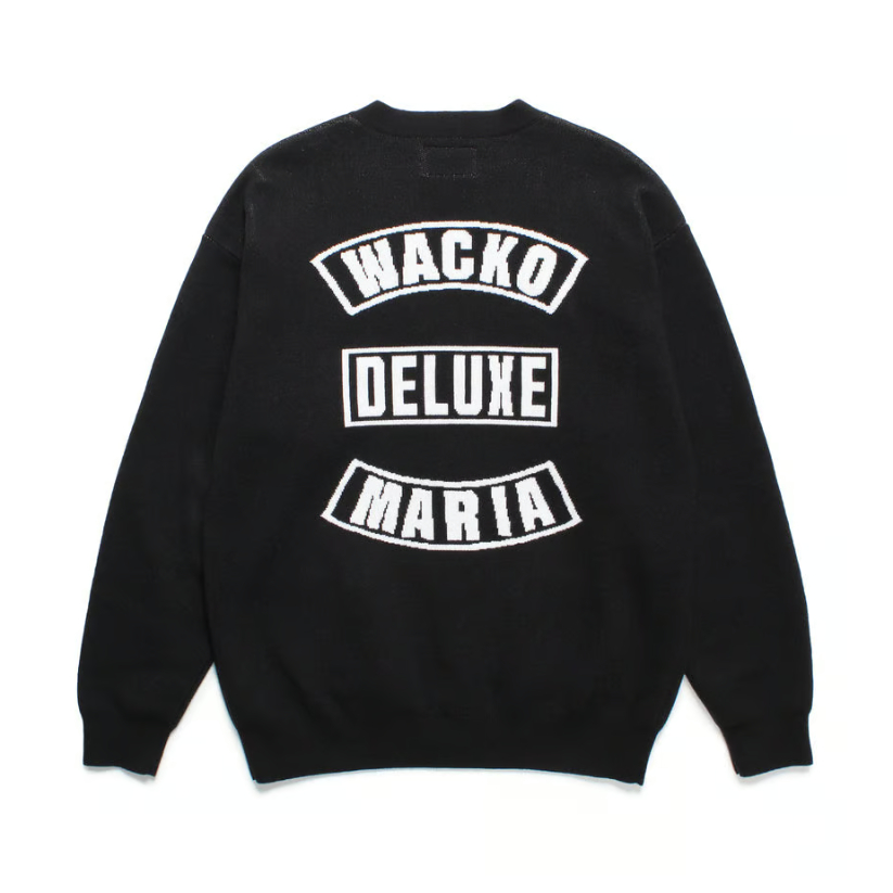 WACKO MARIA x DELUXE Collaboration items | WACKO MARIA x DELUXE CARDIGAN |  カーディガン