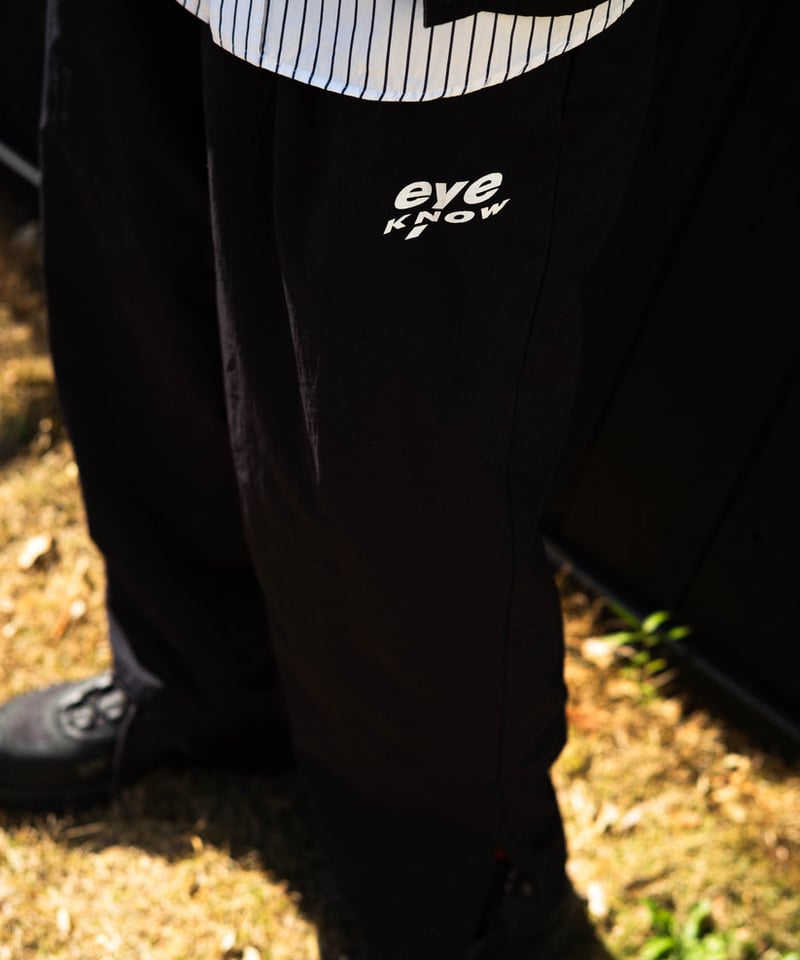 19so | ナインティーンエスオー | Wide nylon track pants | ナ