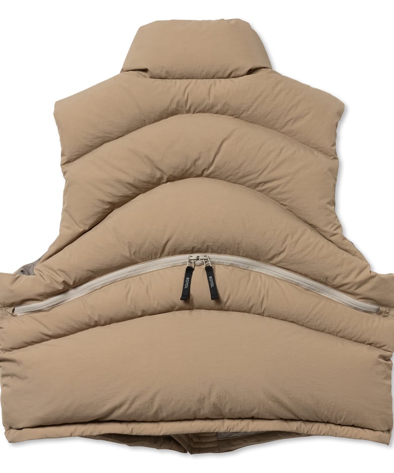 ROTOL | ロトル | CURVY DOWN VEST | ダウンべスト | improve