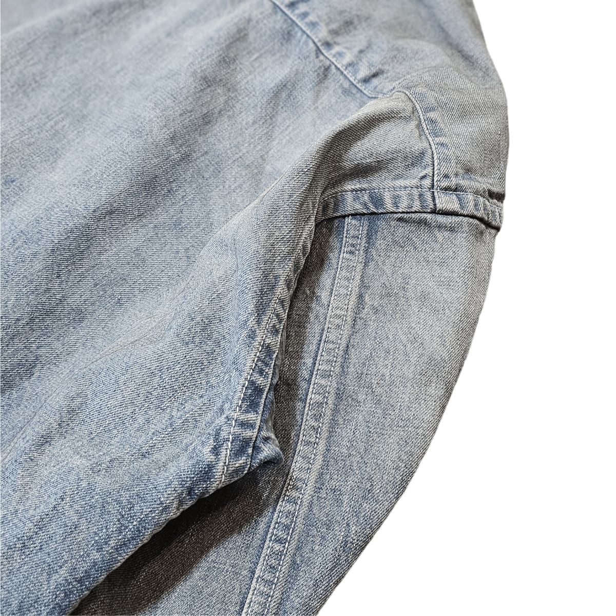 ROTOL | ロトル | SNAP BUTTON DENIM SHIRT DAMAGE |