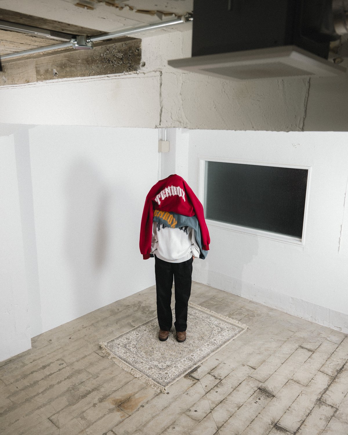 TENBOX 10匣 リバーシブル ナイロン ベスト TENBOX(テンボックス)Fleece/Nylon Reversible Vest (TBX-017VT