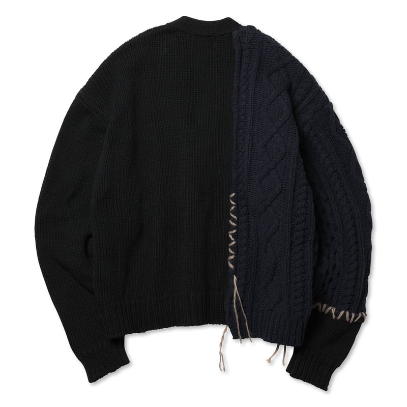 ROTOL | ロトル | FRANKEN CARDIGAN | フランケンニットカーディガン...