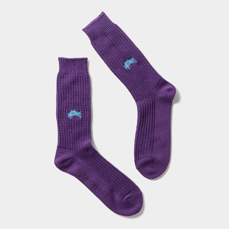 TIGHTBOOTH | タイトブース | COLLEGE WAFFLE SOCKS | ソッ