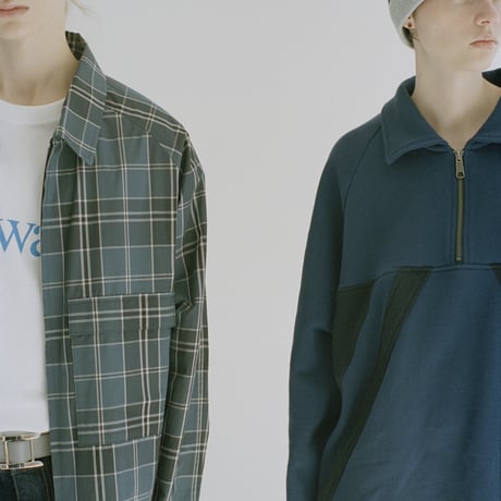 Cabaret Poval | キャバレーポバール | Plaid Stain Shirt | シャツ