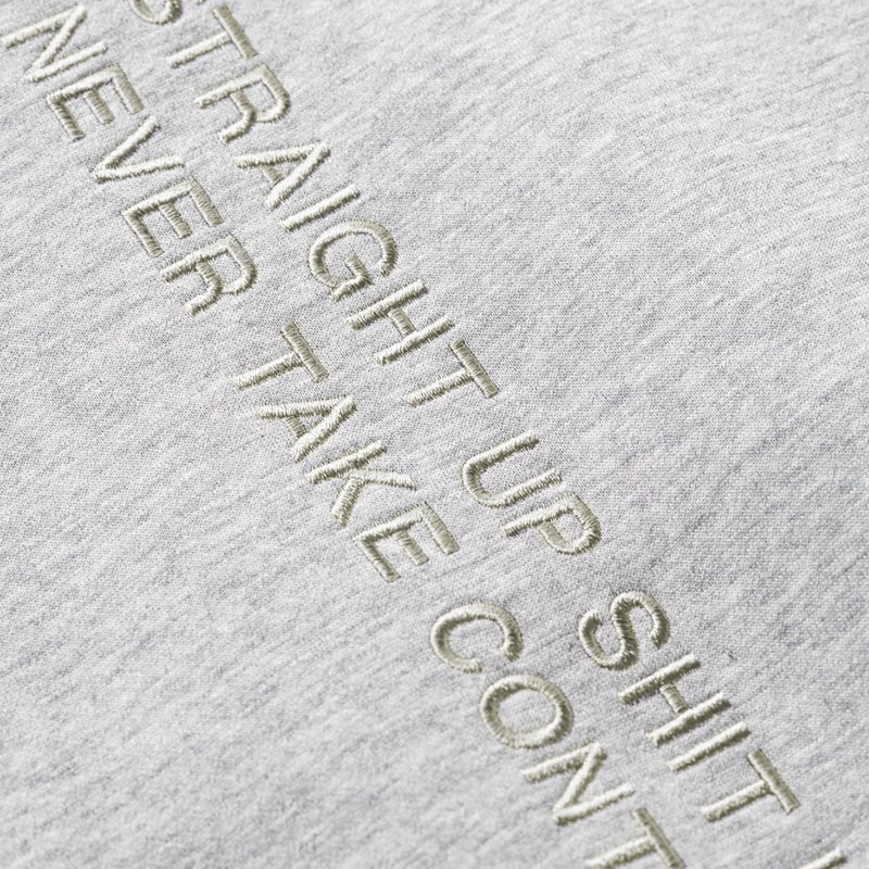 TIGHTBOOTH | タイトブース | SMOOTH SWEAT SHIRT | ハーフ