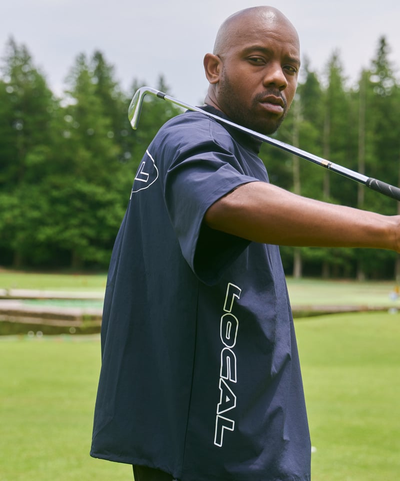 Local GOLF | ローカルゴルフ | Nylon S/S MOCK NECK | モッ