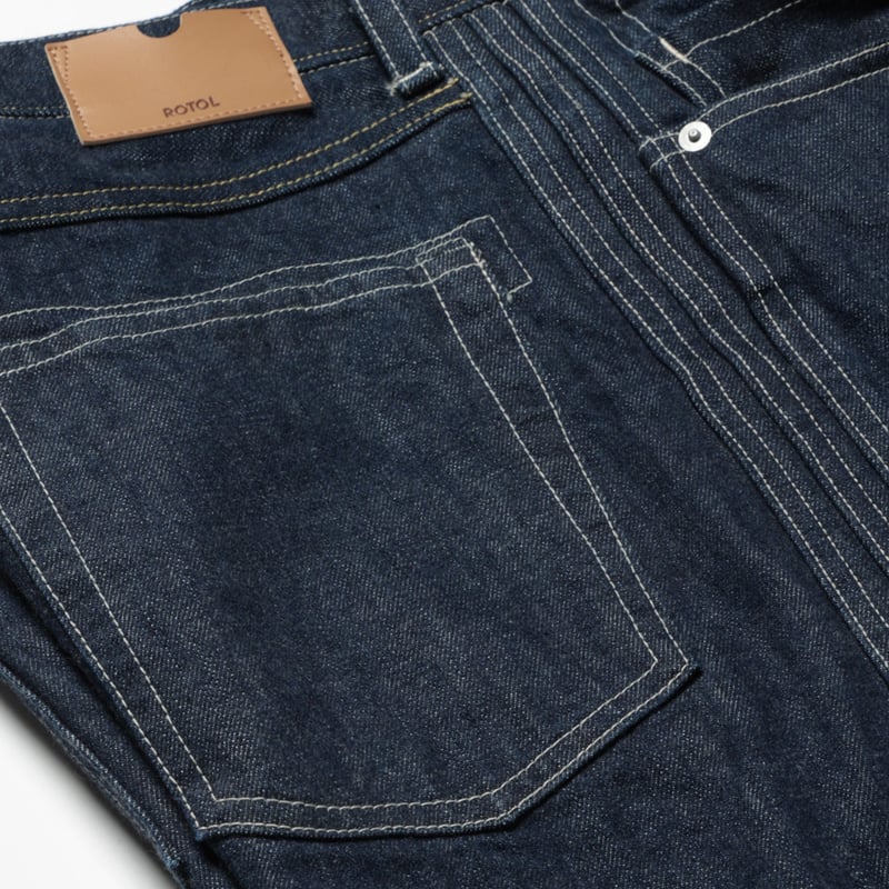 ROTOL | ロトル | TRIPLE SEAMS 6P DENIM WASHED | デニ ROTOL | ロトル | TRIPLE SEAMS 6P DENIM WASHED | デニ