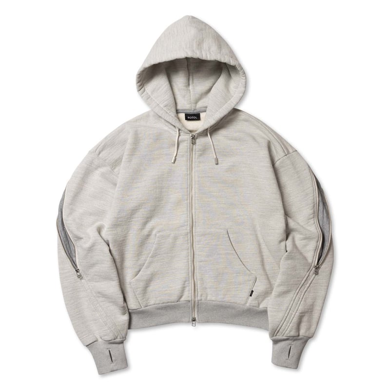 ロトル rotol ROTOL | ロトル | LOOPWHEEL SWEAT ZIP HOODIE | ジップパ