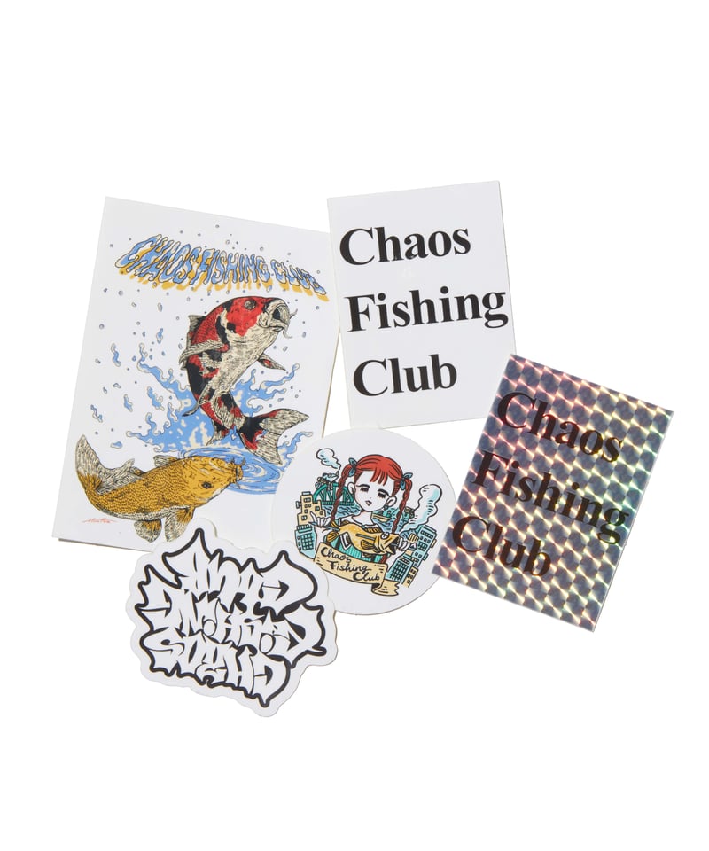 CHAOS FISHING CLUB | カオスフィッシングクラブ | STICKER SET