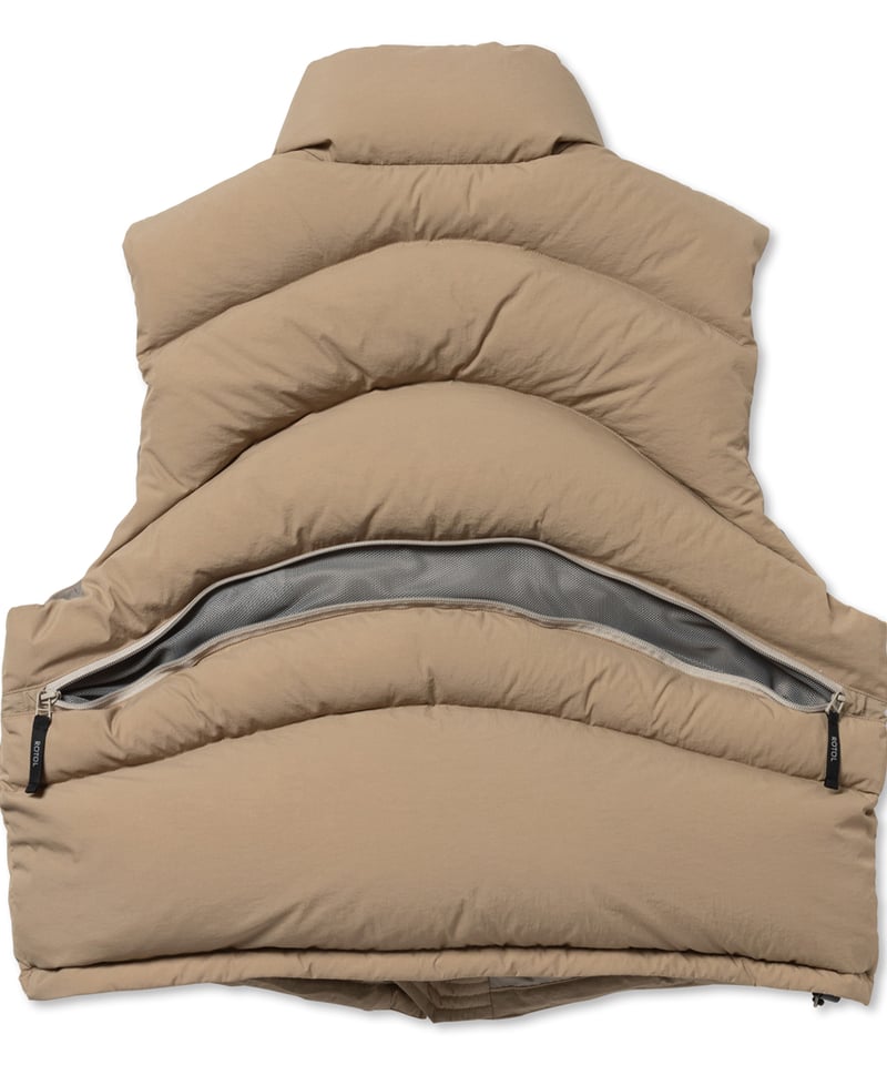 ROTOL | ロトル | CURVY DOWN VEST | ダウンべスト | improve