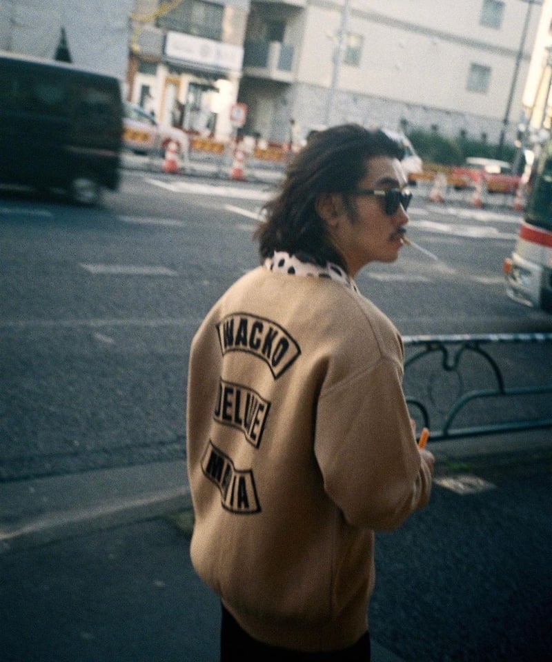 ［希少］wackomaria✖️deluxe コラボ　カーディガン DELUXE × WACKOMARIA 20th Anniversary CARDIGAN | HOUSE BY WEEKEND