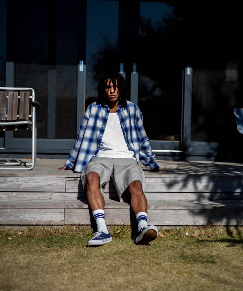 19so | ナインティーンエスオー | 24/7 Over Size Check Shirt