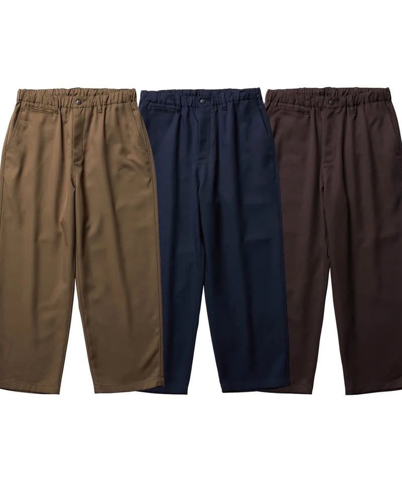 Evisen skateboards / EASY AS PIE STRIPE WOOL PANTS/ボトム/M/コットン/BRW/ストライプ Evisen Skateboards | エビセンスケートボード | EASY AS PIE