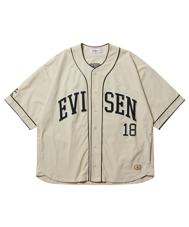 Evisen エビセン シャツ sizeXL オープンカラー アロハ EVISEN SKATEBOARDS L/Sオープンカラーシャツ XL 白