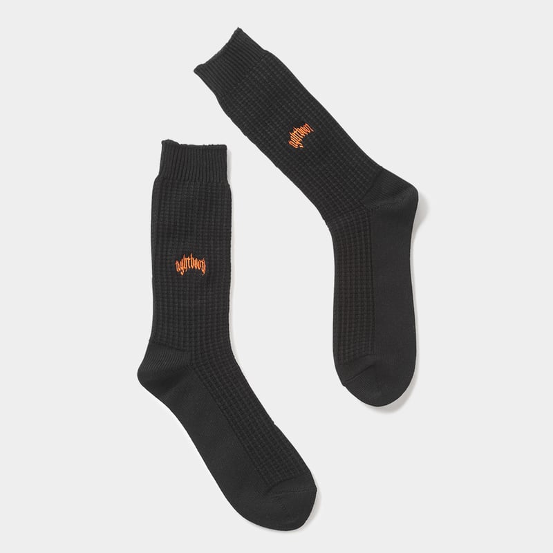TIGHTBOOTH | タイトブース | COLLEGE WAFFLE SOCKS | ワッ
