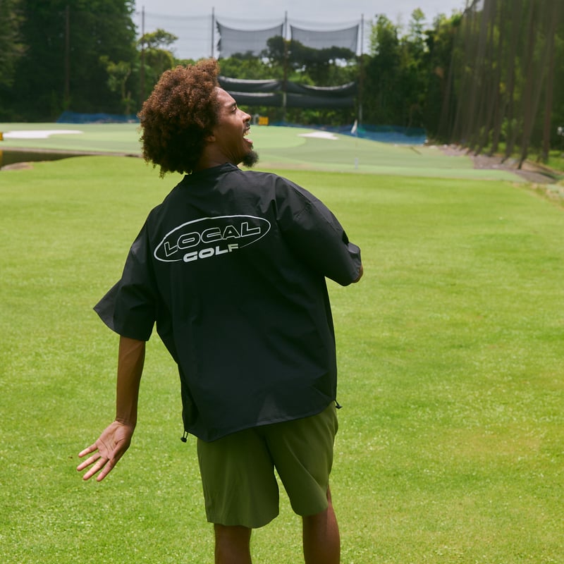 Local GOLF | ローカルゴルフ | Nylon S/S MOCK NECK | モッ