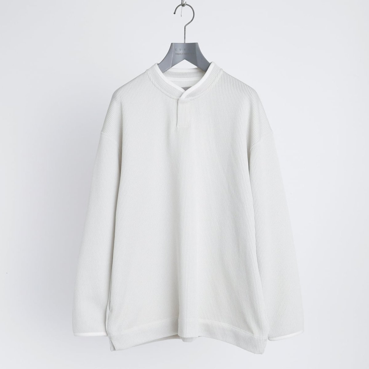 CURLY | カーリー | DRY KNIT HENRY P/O | ヘンリーニット | i